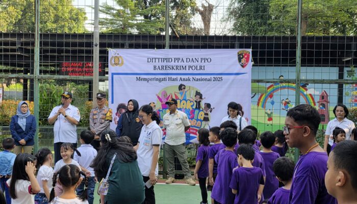 Polri Ajak Anak Bermain hingga Suarakan Pendapat di Peringatan HAN 2025