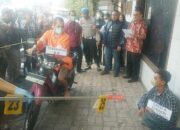 Polresta Malang Kota Gelar Rekonstruksi Kasus Pembunuhan di Losmen Windu Kencono