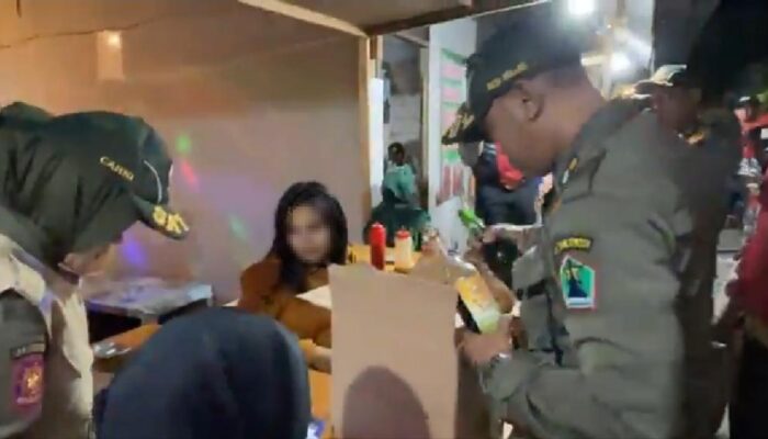 Diduga Jadi Tempat Prostitusi, Sejumlah Caffe di Kedungkandang Dirazia