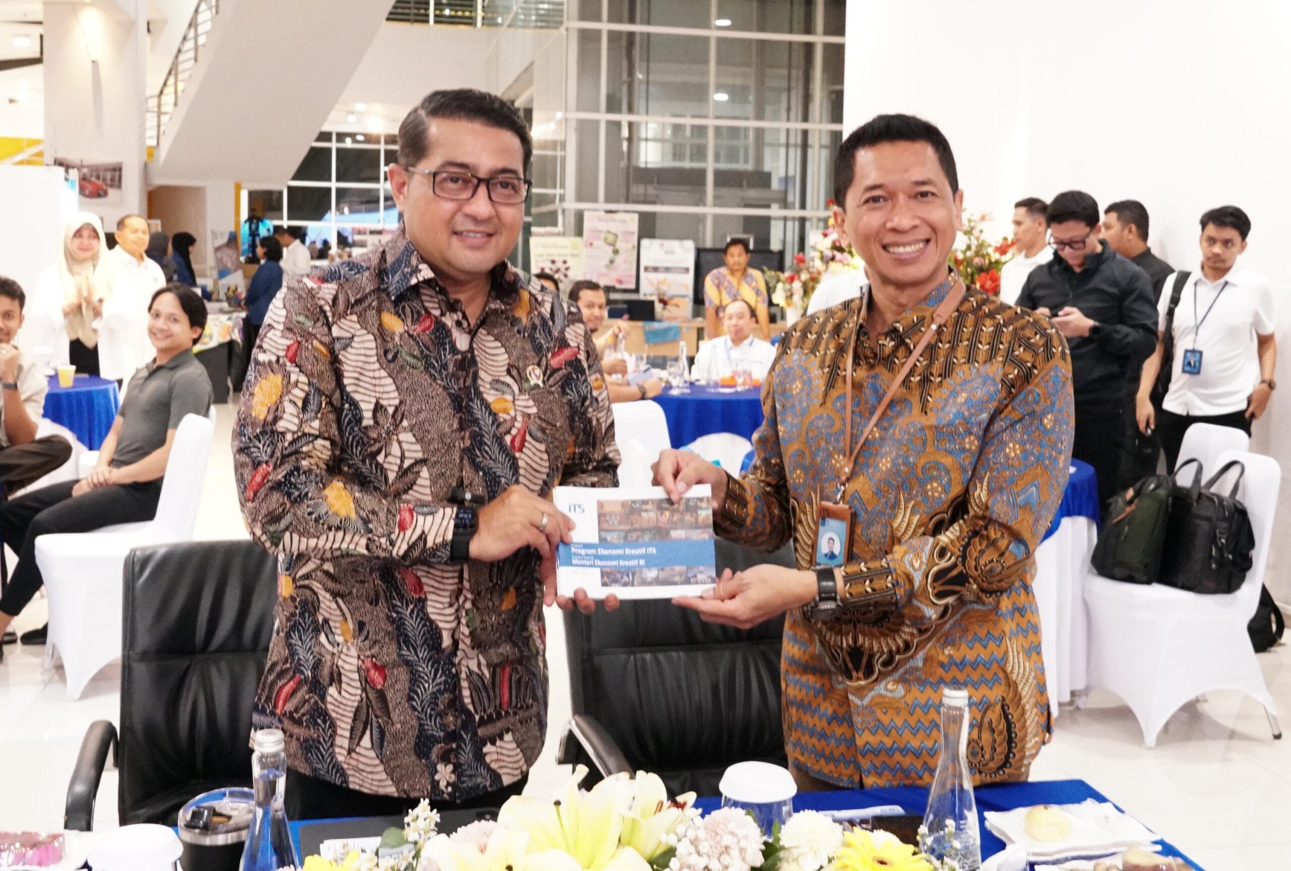 Tinjau Pengembangan Ekonomi Kreatif, Menekraf RI Kunjungi GRIT ITS