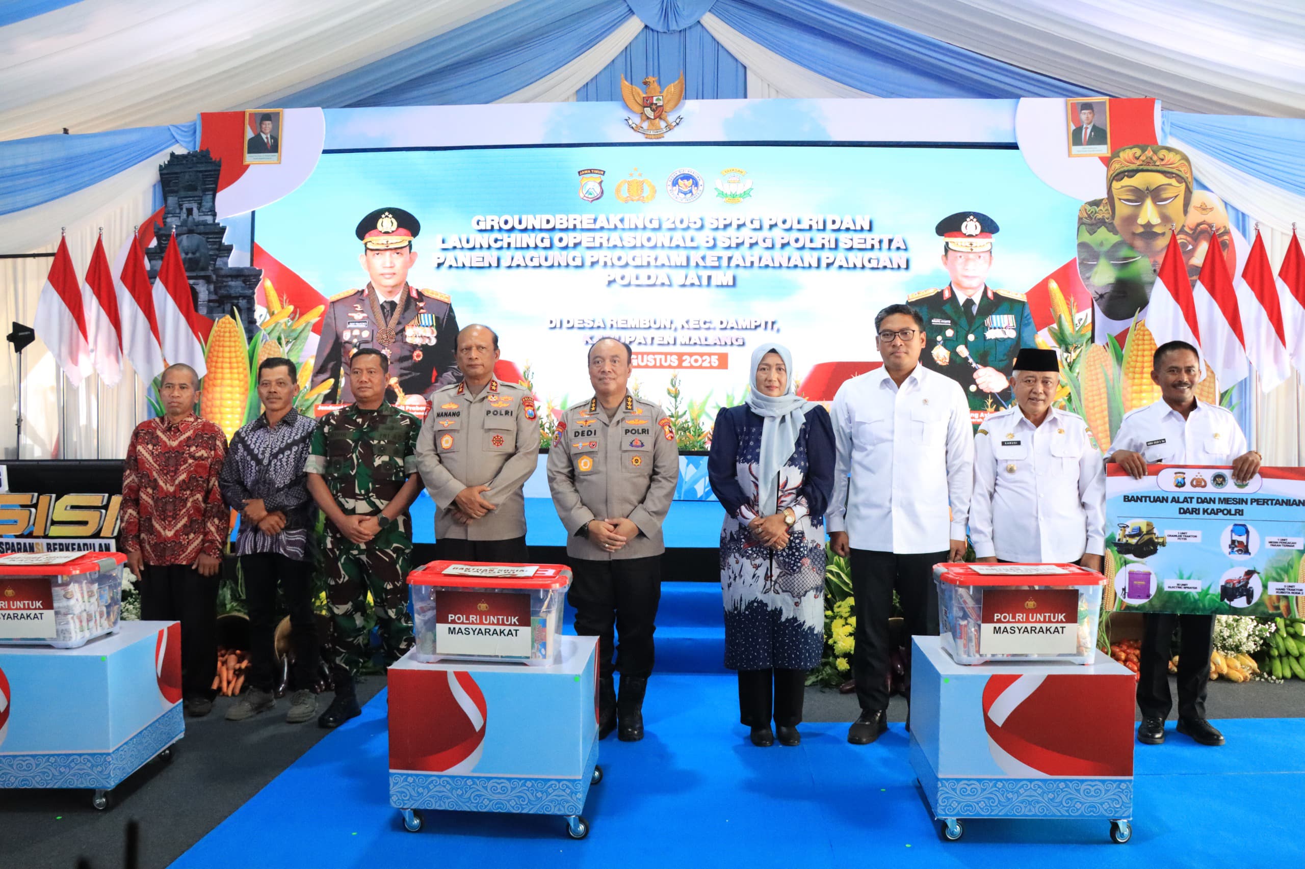 Polres Malang Dukung Petani Lewat Bantuan Alat Modern dan Pendampingan Penuh