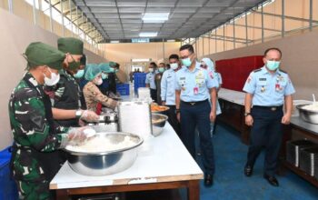 Program Makan Bergizi Gratis Dimulai, TNI AU Siapkan Dapur Gizi di Seluruh Lanud
