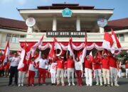Cegah Provokasi Isu Bendera One Piece, Pemkot Malang Bagikan 500 Bendera Merah Putih