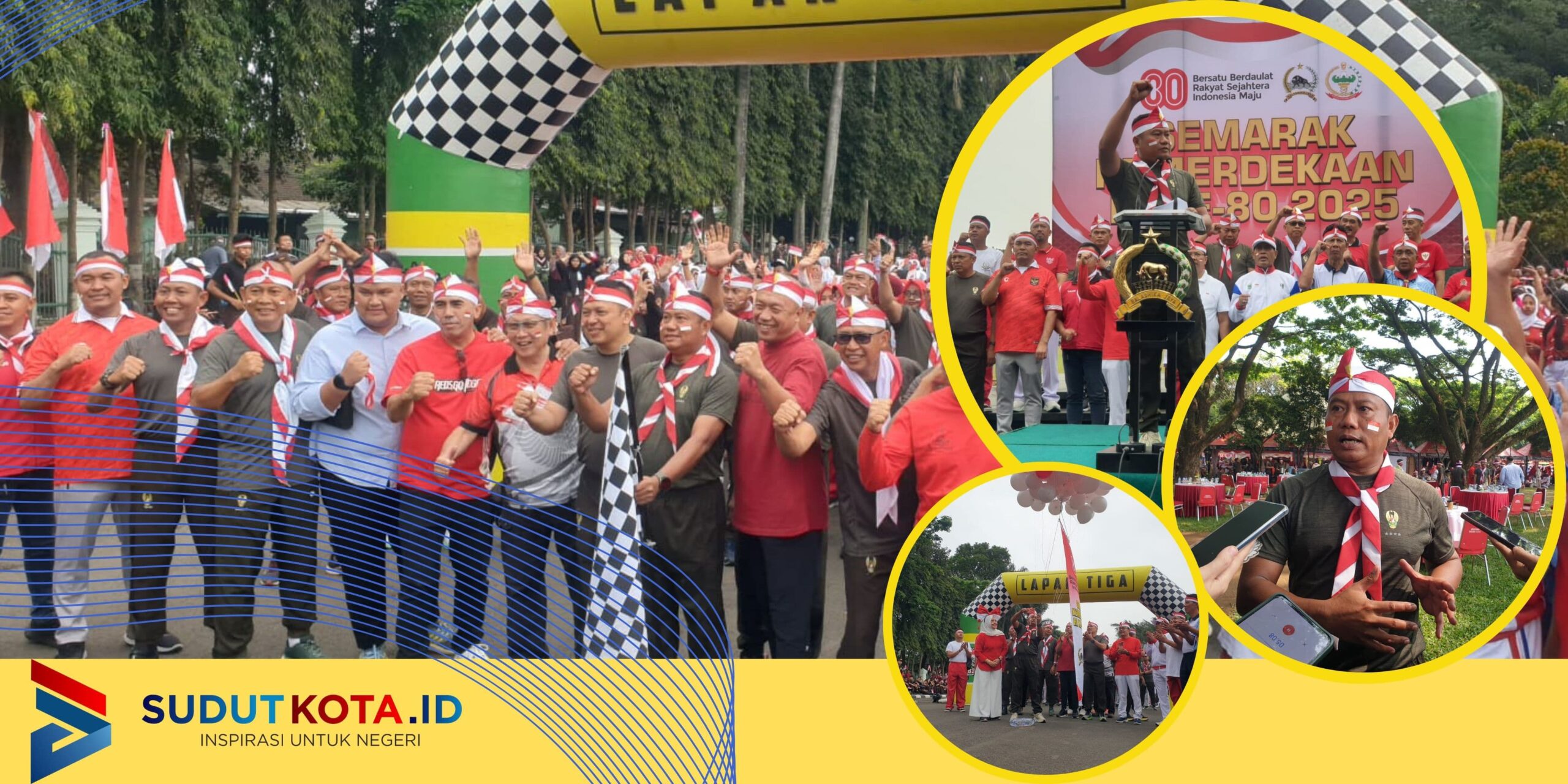 Komandan Korem (Danrem) 083/Baladika Jaya Kol Inf Kohir menekankan gotong royong sebagai kunci kemajuan bangsa. Hal tersebut disampaikannya saat membuka acara perayaan menyambut HUT RI ke 80 hari kemerdekaan Republik Indonesia.