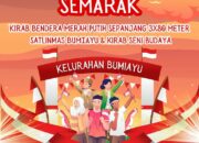 Besok, Linmas Bumiayu Gelar Kirab Merah Putih Sepanjang 3 x 80 Meter Sambut HUT RI ke-80