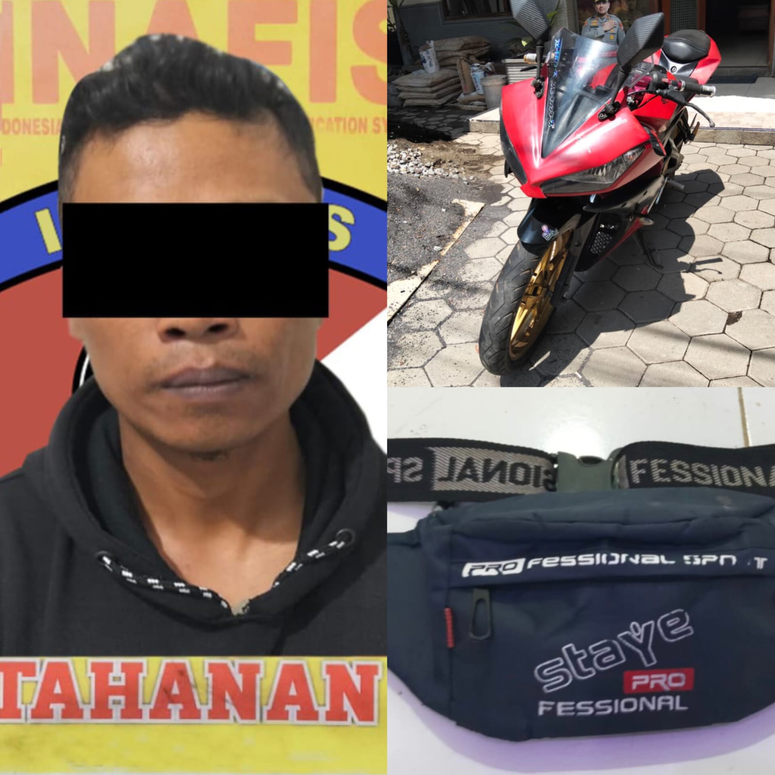 Kembali Beraksi, Baru Sebulan Bebas Residivis Jambret Tajinan Malang Ditangkap Lagi