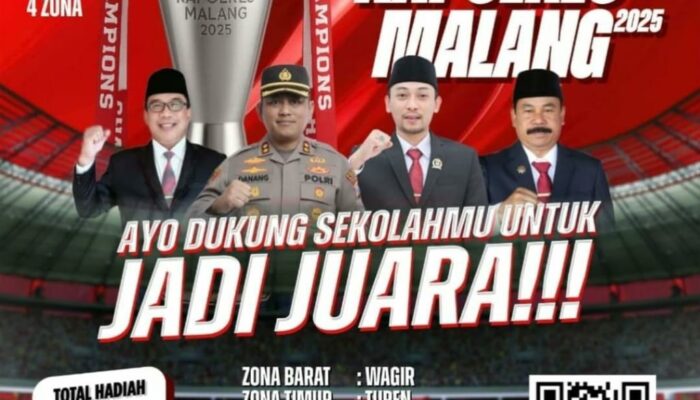 Turnamen Sepak Bola Terbesar Pelajar Kabupaten Malang, Piala Kapolres 2025 Siap Digelar