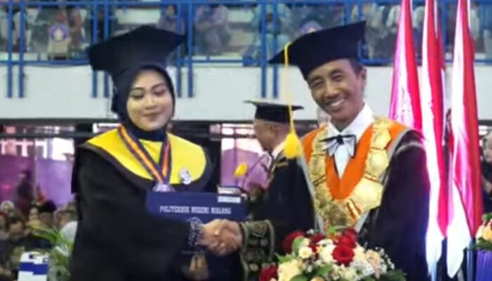 Polinema Wisuda ke-69, Diwarnai dengan 7 Lulusan Asing dari Sudan