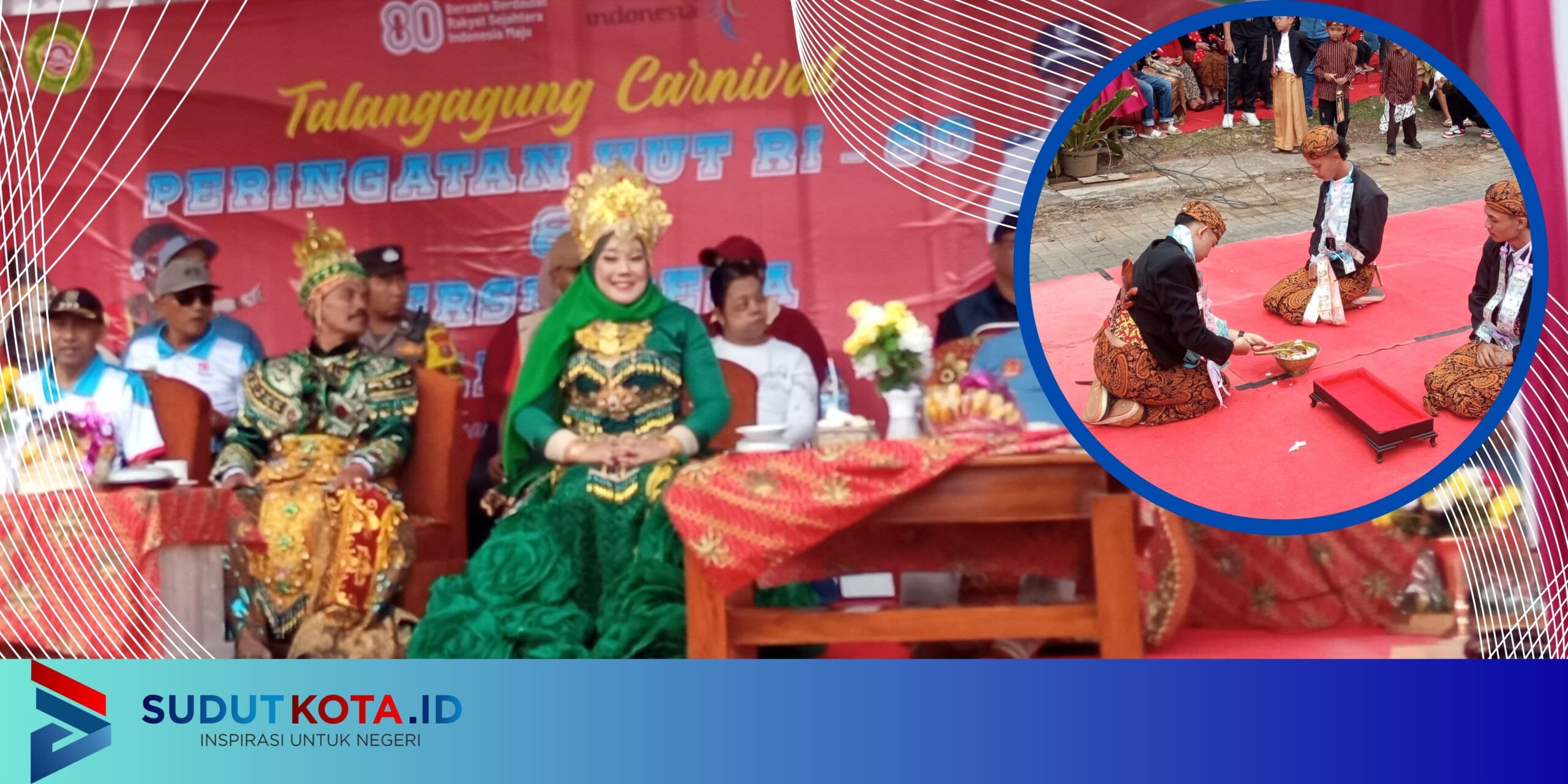 Ribuan Warga Meriahkan Karnaval HUT RI ke-80 dan Bersih Desa Talangagung Kepanjen Malang