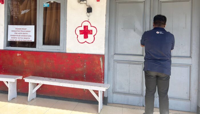 Tanpa Dana, PMI Batu Hentikan Semua Layanan Kemanusiaan