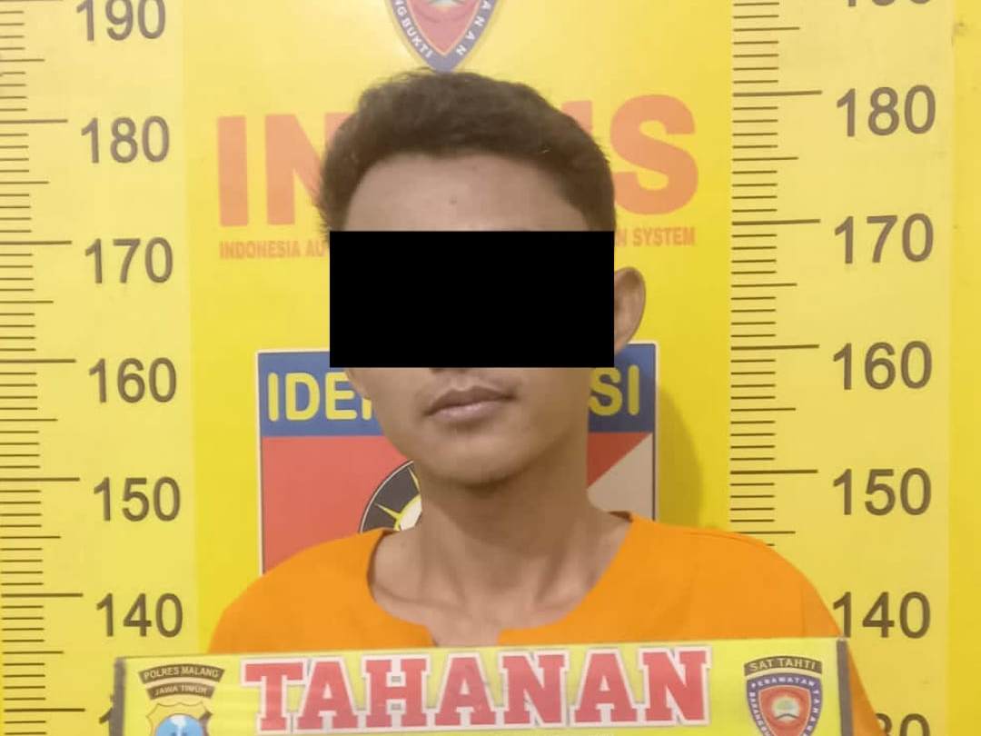 Polisi Sergap Rumah Terduga Pengedar Sabu di Sumbermanjing Wetan Malang