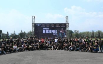 Motor Besar, Tanggung Jawab Besar: HDCI Jatim dan TNI AU Gaungkan Safety Riding