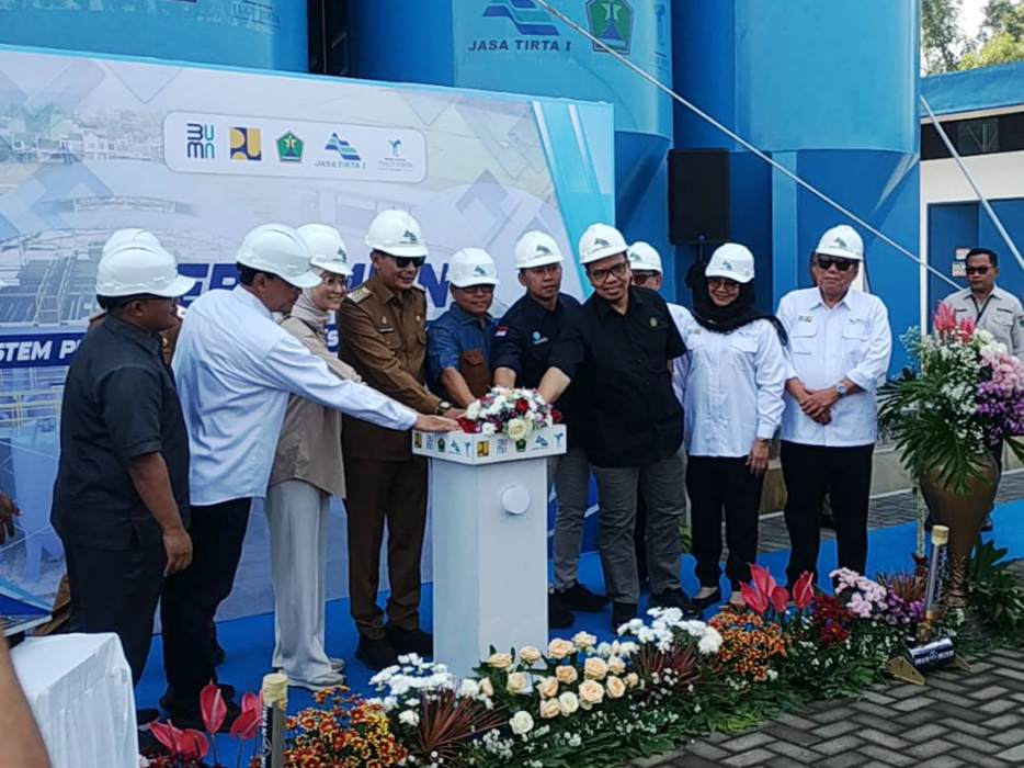 SPAM Bango Tahap I Resmi Beroperasi, Wali Kota Malang Tegaskan Pentingnya Kolaborasi Regional Pengelolaan Air