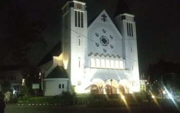 Gereja Katedral Ijen Malang: Ikon Arsitektur Kolonial di Kelurahan Penanggungan yang Tetap Menyala di Zaman Kini