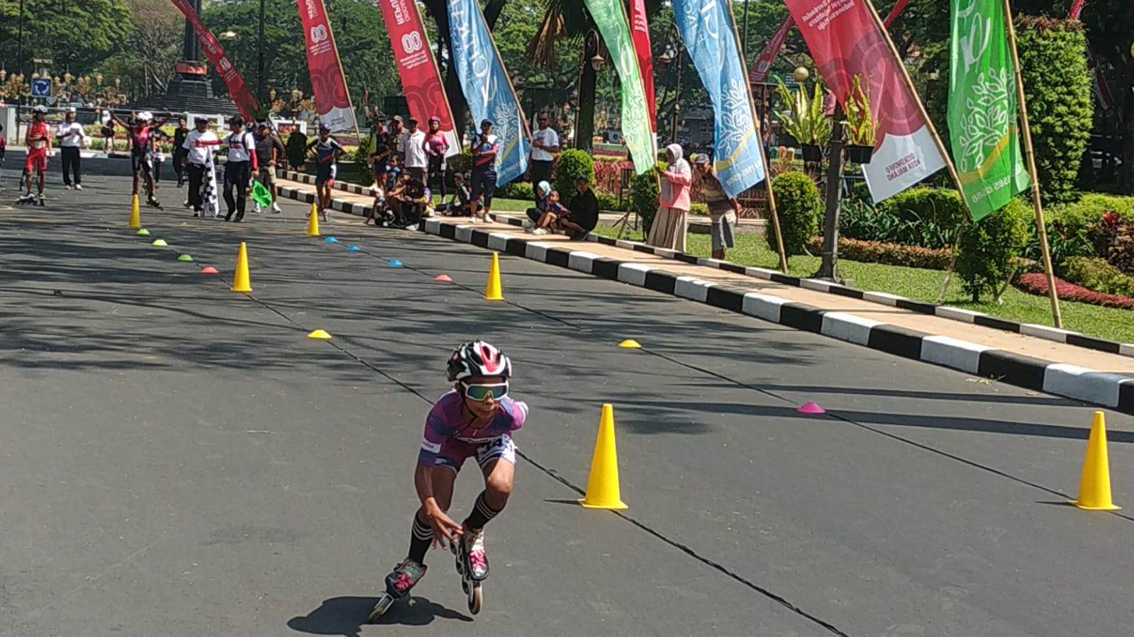 Sport Tourism Menggeliat, Kota Malang Gelar Kejuaraan Sepatu Roda Nasional ke-12