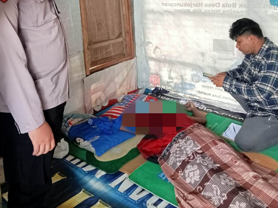 Pria Pembuat Gazebo Ditemukan Tak Bernyawa di Dalam Gubuk Sawah Jatirejoyoso Malang