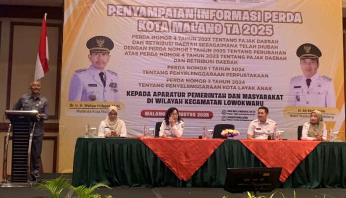 Pemkot Malang Gencarkan Sosialisasi Perda Baru, Pastikan Warga Paham Hak dan Kewajiban