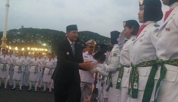 Paskibraka Kota Malang Siap Kibarkan Merah Putih, 76 Anggota Dikukuhkan Wali Kota