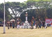 Marching Band  SMK Penerbangan Singosari Mencuri Perhatian Peserta Upacara HUT RI