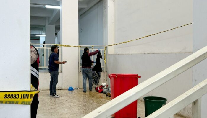 Pekerja Tewas Terjatuh dari Lantai 3 Pasar Induk Among Tani Kota Batu