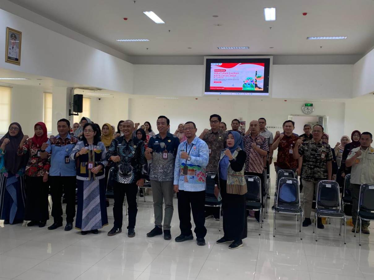 Kota Malang Mantapkan Komitmen, Targetkan 2026 Raih Predikat Kota Layak Anak Utama
