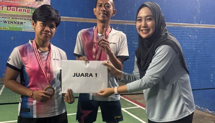 Senggreng Cup 1, Turnamen Badminton yang Penuh Semangat dan Harapan Besar
