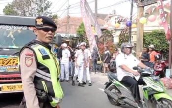 Ribuan Pelajar Meriahkan Jalan Sehat Kreasi SMK Muhammadiyah 1 Kepanjen Malang