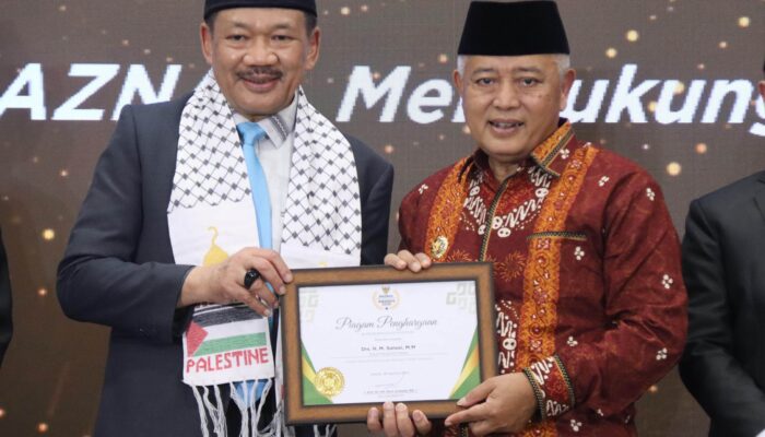 Bupati Malang Raih Penghargaan Kepala Daerah Pendukung Gerakan Zakat Indonesia dari BAZNAS