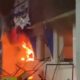 Pos Polisi di Alun-Alun Merdeka Dibakar Massa Saat Ricuh Aksi Demonstrasi di Kota Malang