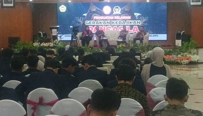 Relawan Gerakan Kebajikan Pancasila Diperkuat di Universitas Merdeka Malang