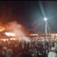 Gedung Negara Grahadi Surabaya Dibakar Massa