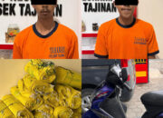 Aksi pencurian gudang jahe di Desa Tambakasri, Kecamatan Tajinan, Kabupaten Malang, akhirnya berhasil dibongkar aparat kepolisian. Dua pemuda yang nekat membawa kabur karung berisi jahe senilai lebih dari Rp26 juta, ditangkap setelah jejak mereka terendus di pasar tradisional.