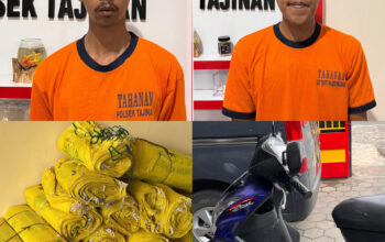 Aksi pencurian gudang jahe di Desa Tambakasri, Kecamatan Tajinan, Kabupaten Malang, akhirnya berhasil dibongkar aparat kepolisian. Dua pemuda yang nekat membawa kabur karung berisi jahe senilai lebih dari Rp26 juta, ditangkap setelah jejak mereka terendus di pasar tradisional.