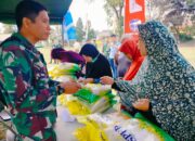 Lanud Abd Saleh Salurkan 4 Ton Beras Murah pada Hari Kedua Gerakan Pangan Murah Serentak