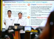 Pemerintah menegaskan komitmennya untuk membuka jutaan lapangan kerja baru lewat berbagai program strategis nasional. Hal itu dibahas langsung dalam rapat terbatas yang dipimpin Presiden Prabowo Subianto di Istana Merdeka, Jakarta pasa Senin (15/9).