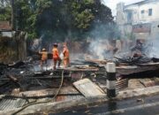 Penyebab Kebakaran Enam Kios Semi Permanen di Mojolangu Malang Diduga Korsleting Listrik