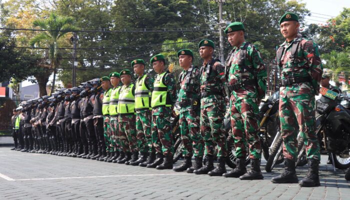 Sinergi TNI-Polri dan Pemkab Malang, 300 Personel Diterjunkan Amankan Wilayah