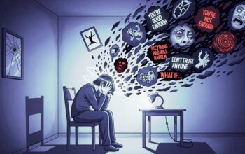 Intrusive thoughts atau pikiran mengganggu adalah kondisi psikologis ketika seseorang tiba-tiba memikirkan hal-hal yang tidak diinginkan, misalnya, seperti mempertanyakan apakah sudah mematikan kompor atau membayangkan skenario menakutkan yang sama sekali tidak diinginkan? serta bayangan menakutkan atau pertanyaan berulang yang mengganggu. Pikiran ini bisa muncul kapan saja tanpa alasan jelas dan sering kali sulit dikendalikan.