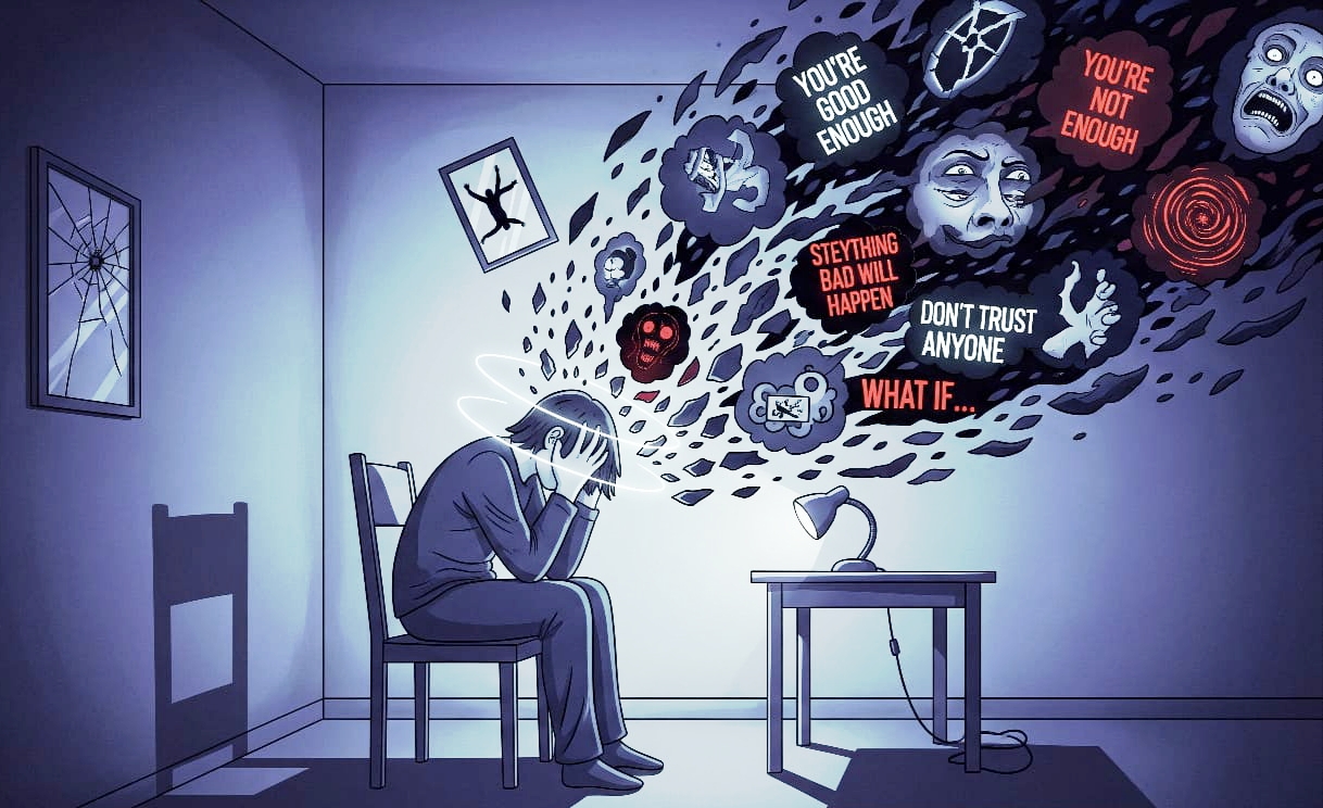 Intrusive thoughts atau pikiran mengganggu adalah kondisi psikologis ketika seseorang tiba-tiba memikirkan hal-hal yang tidak diinginkan, misalnya, seperti mempertanyakan apakah sudah mematikan kompor atau membayangkan skenario menakutkan yang sama sekali tidak diinginkan? serta bayangan menakutkan atau pertanyaan berulang yang mengganggu. Pikiran ini bisa muncul kapan saja tanpa alasan jelas dan sering kali sulit dikendalikan.