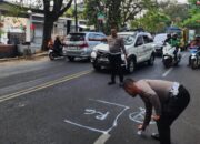 Kecelakaan di Jalan Kolonel Sugiono Malang, Pengendara Motor Luka Serius Usai Tersenggol Bus