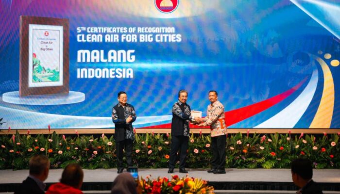 Kota Malang Sabet Penghargaan Clean Air di ASEAN ESC Award 2025
