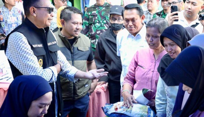 Wali Kota Malang Pastikan Harga Pangan Stabil, Gelontorkan 12 Ton Beras di Tunggulwulung