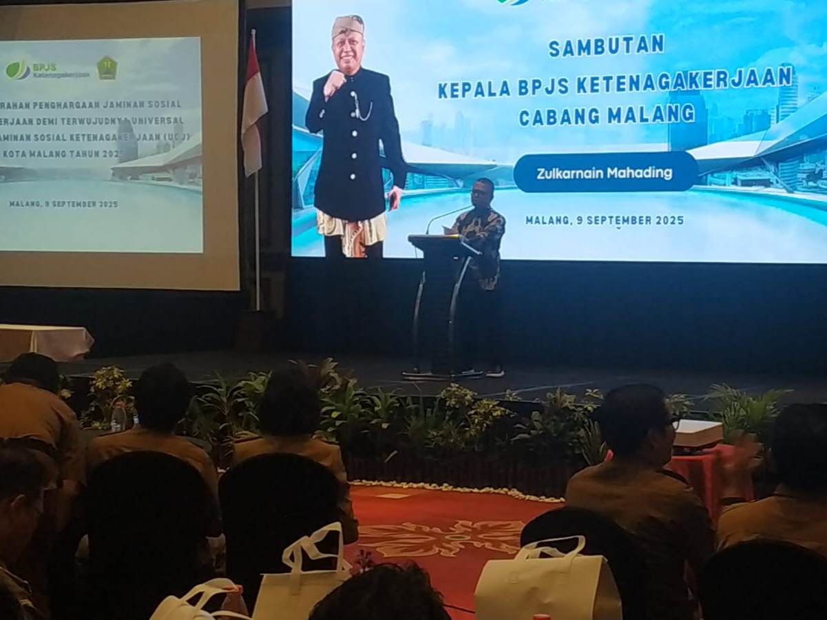 Kepesertaan BPJS Ketenagakerjaan di Malang Baru 41 Persen, Kepala Cabang Tekankan Perlindungan Pekerja Rentan