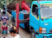 Jembatan Desa Wadung di Pakisaji Ambrol Dilintasi Truk Pasir, Akses Warga Terputus