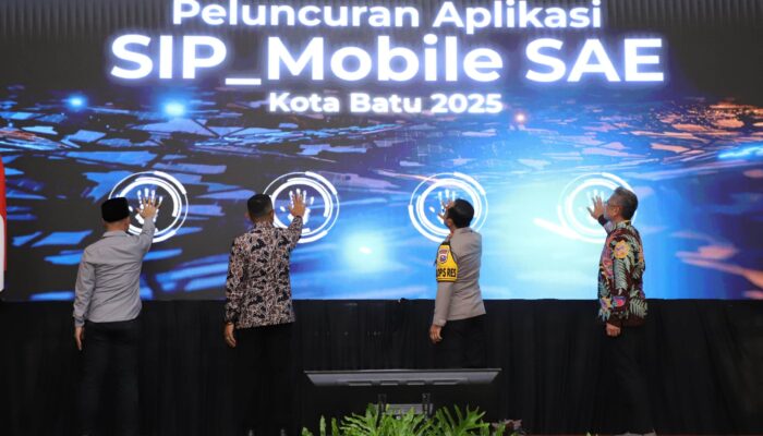 Pemkot Batu Luncurkan SIP_Mobile SAE, Dorong Transparansi PAD