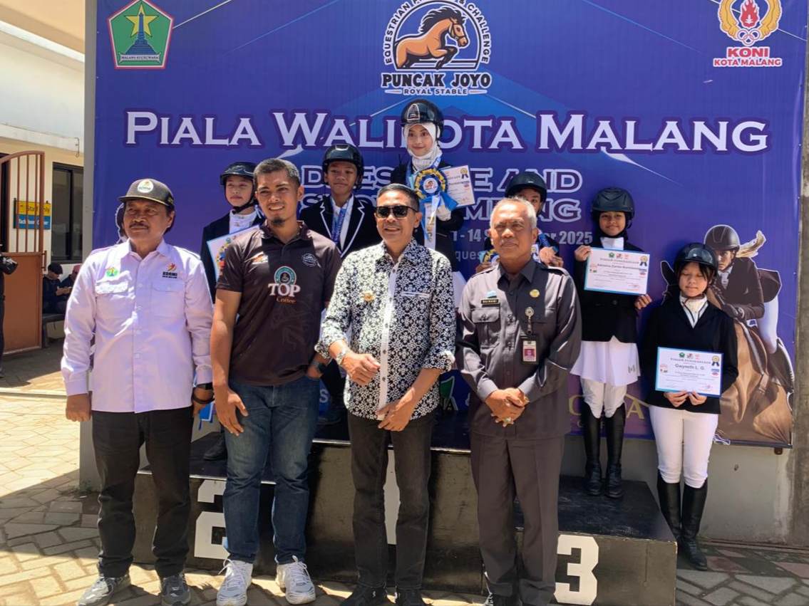 Wahyu Hidayat Buka Kompetisi Berkuda Equestrian Piala Wali Kota Malang 2025