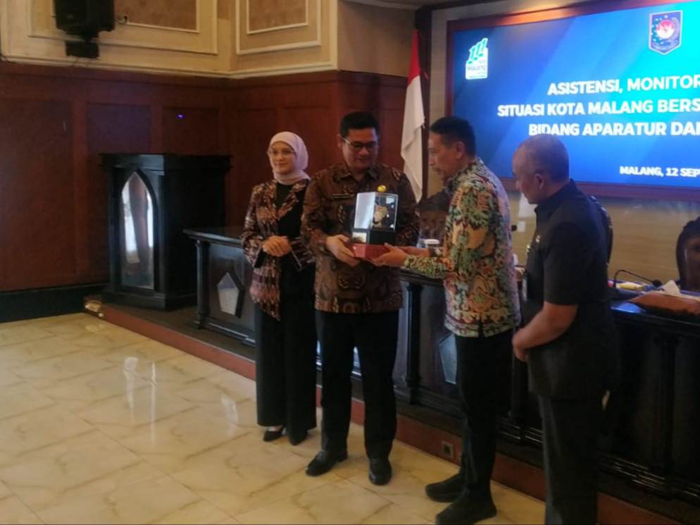 Wali Kota Malang Tegaskan Konsistensi Pengamanan, Staf Ahli Mendagri Apresiasi Respons Cepat