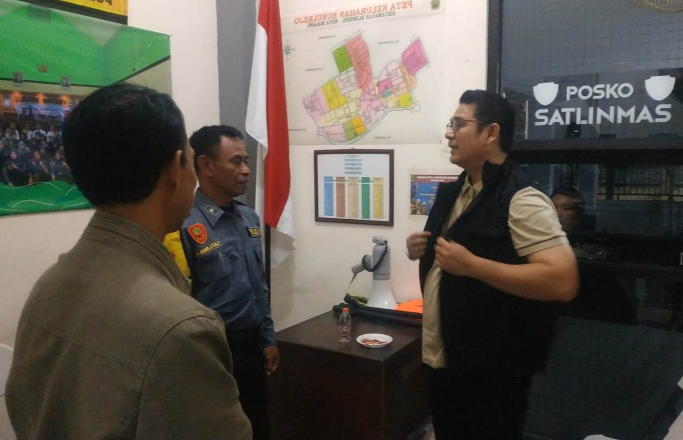 Satlinmas Bunulrejo Malang Jadi Percontohan, Staf Ahli Mendagri Apresiasi Semangat Siskamling