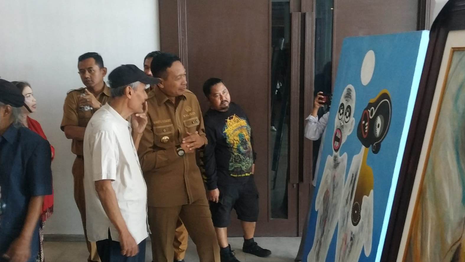 Pameran Lintas Jalur Langit, Ascent Premiere Malang Jadi Rumah Baru Bagi Seni Rupa