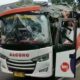 Bus Bagong Tabrak Pohon di Kepanjen, Arus Lalu Lintas Sempat Macet